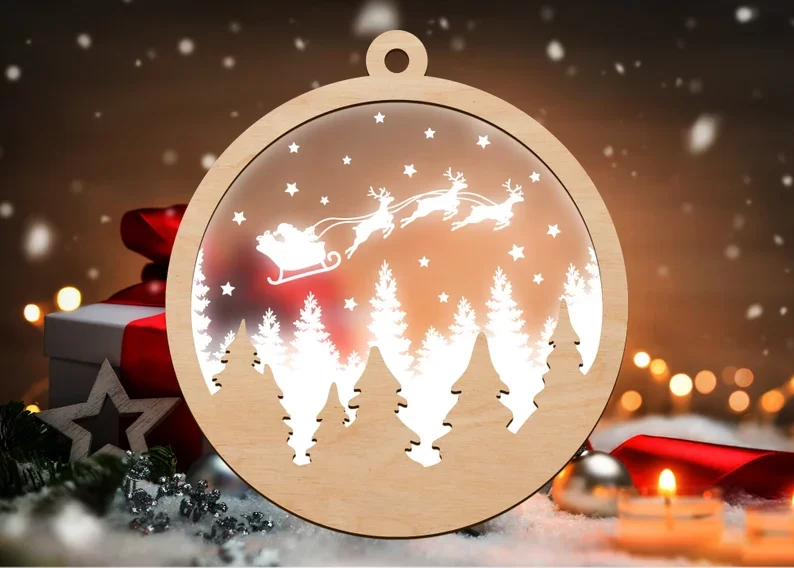 Light up Tree Ornament